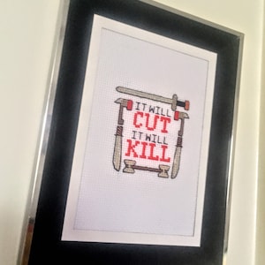 Forjado en Fuego - Patrón Punto de Cruz