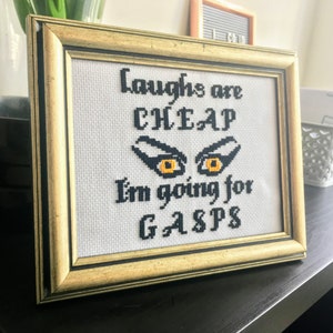 IASIP Nightman Cross Stitch Pattern