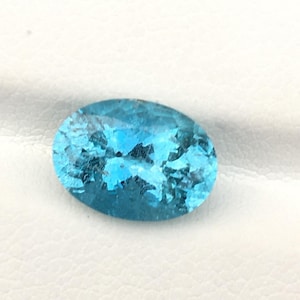 Exquisite natürliche Aquamarin Edelstein oval perfekte Farbe gute Farbe 2,15 Karat 10x7x5,5 mm