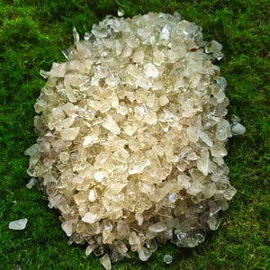 Libyan Desert Glass Raw Stone | Milky Yellow Meteorite Fragment | Rare Natural Tektite Specimen