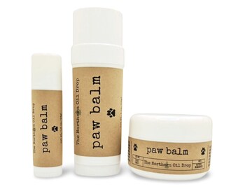 Natural Paw Balm for Dogs | Dry Nose & Skin Care | Grooming Paw Pad Soften Healing Lotion Stick | Dog Gift | Christmas Gift Stocking Stuffer