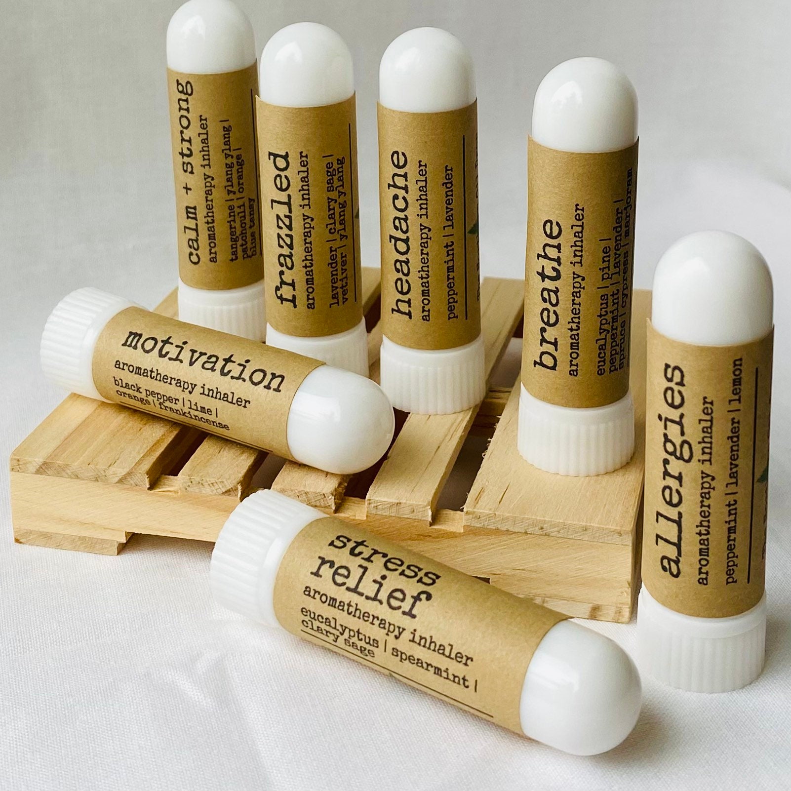 Aromatherapy Inhaler Essential Oil Blends Aromatherapy Pen Etsy