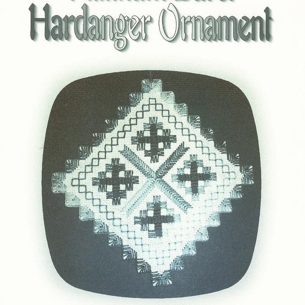 Platinum Burst Hardanger Ornament Pattern