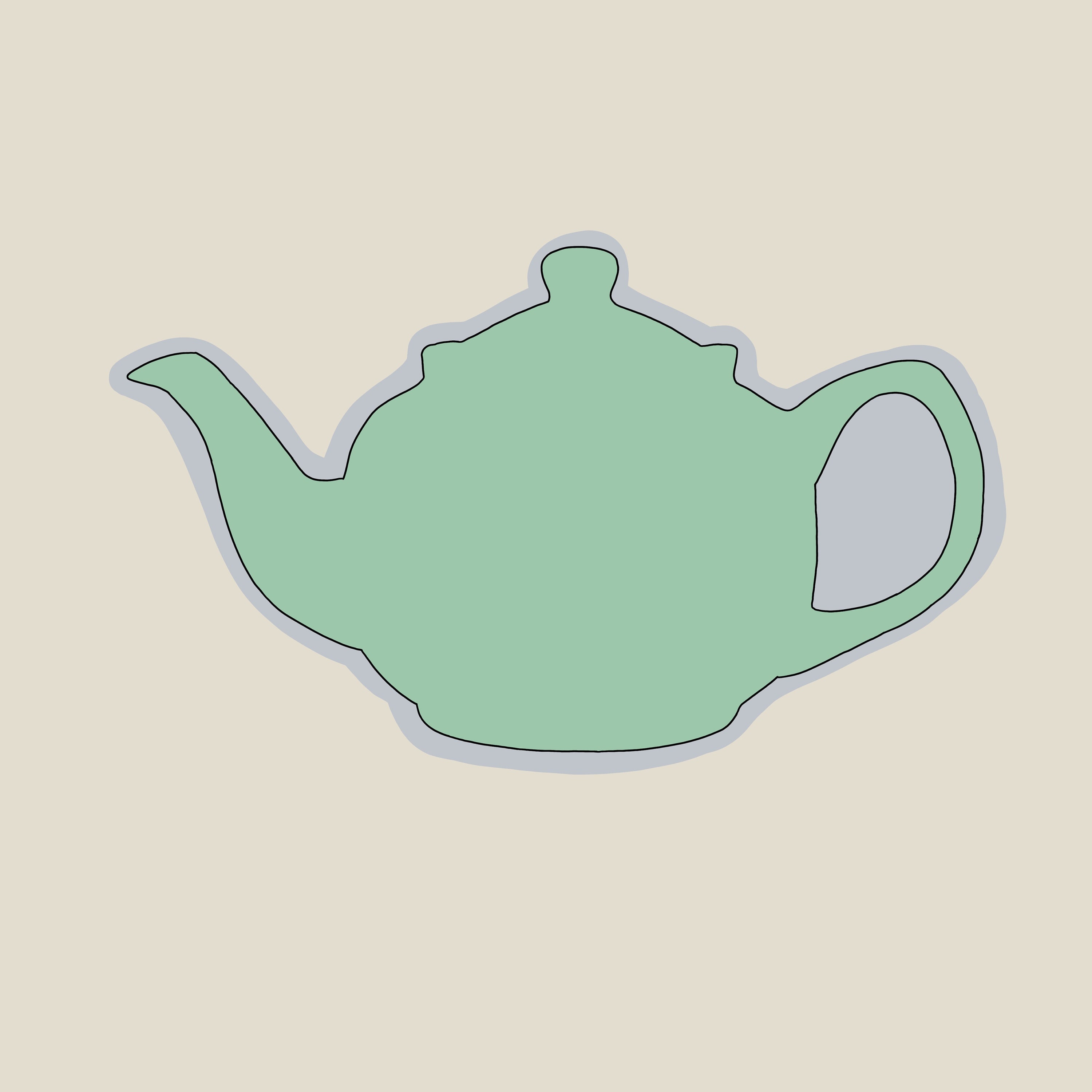 The Office Teapot Sticker Pam Beasley Jim Halpert Teapot Etsy