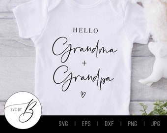 Download Hello Grandma Svg Etsy