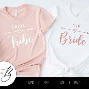 Die Braut, Bride Tribe, Herz Pfeil SVG | Junggesellinnenabschied, Brautparty, Junggesellinnenabschied SVG | svg, pdf, dxf, png, jpg | Herunterladen