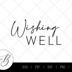 Wensen goed SVG | Bruiloft teken, wens goed teken, bruiloft briefpapier | SVG, PDF, DXF, PNG, JPG | Afdrukbaar | Downloaden