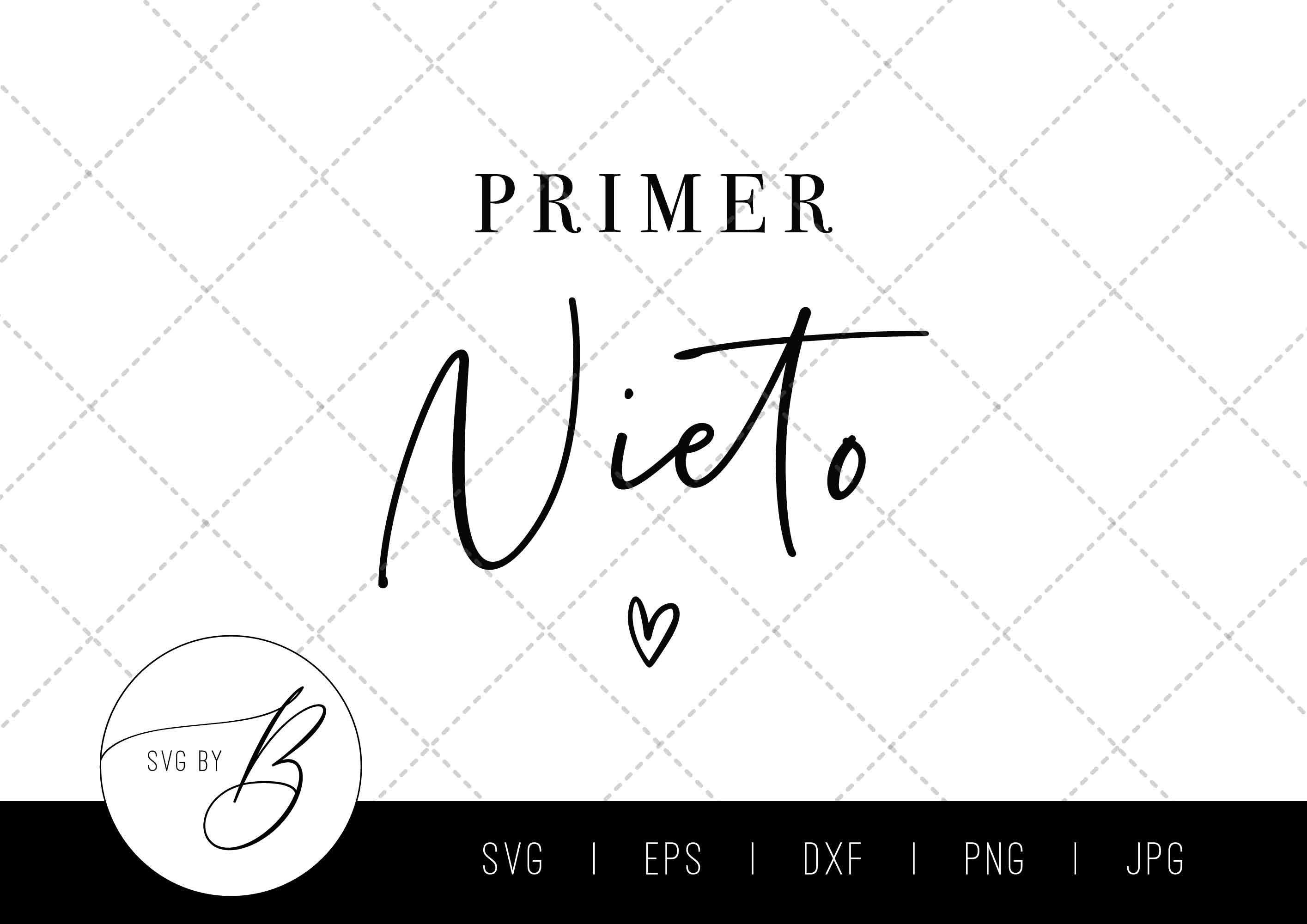 Primer Nieto SVG First Grandchild Pregnancy Announcement SVG Etsy