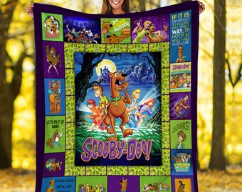 scooby doo throw