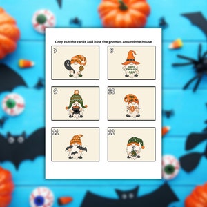 Printable Halloween Gnome Hunt for Kids | Halloween Activity for Kids ...