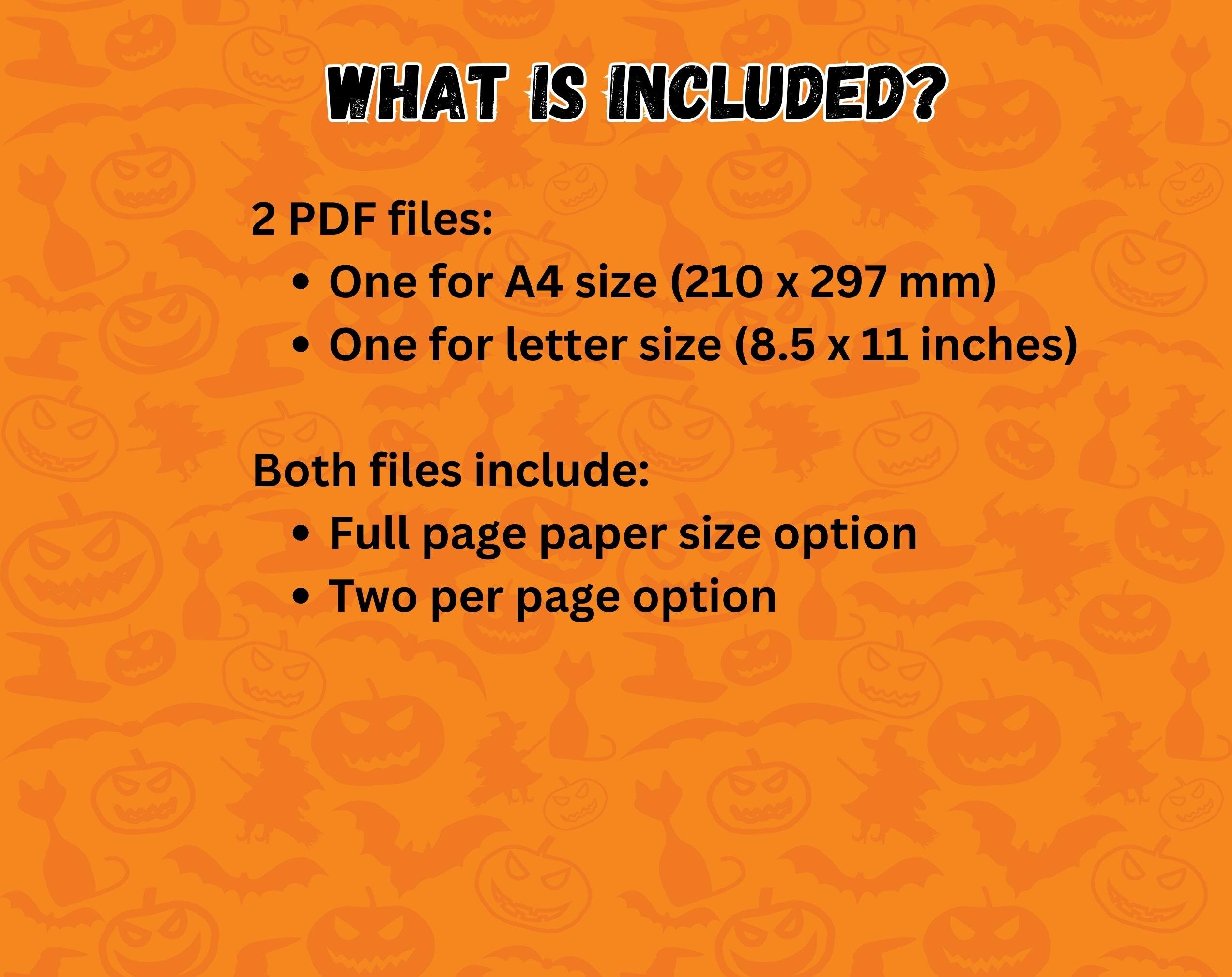 Printable Halloween Scavenger Hunt for Kids | Halloween Party Game ...