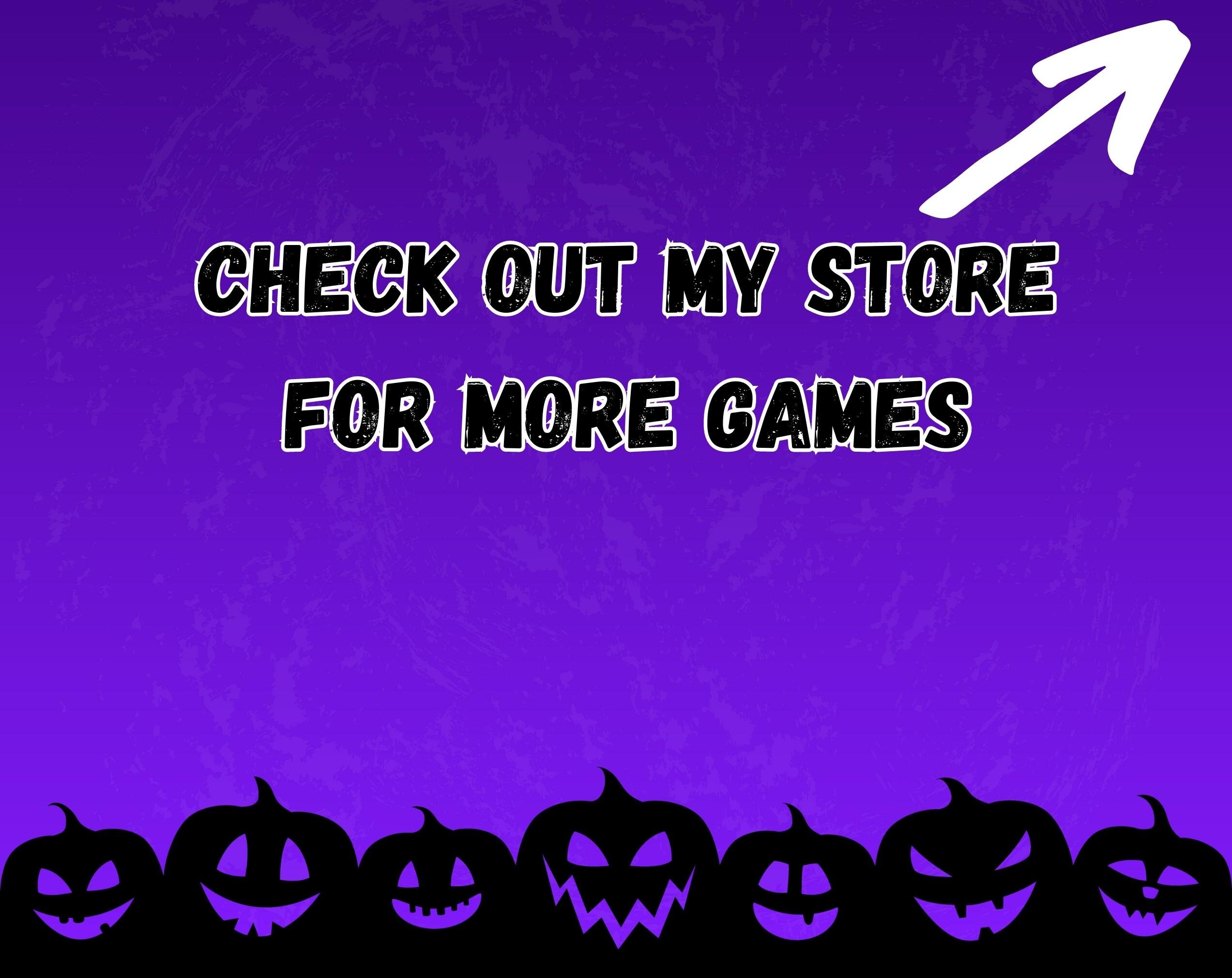 Printable Halloween Scavenger Hunt for Kids | Halloween Party Game ...