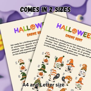 Printable Halloween Gnome Hunt for Kids | Halloween Activity for Kids ...