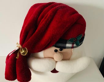 Christmas Santa ball head