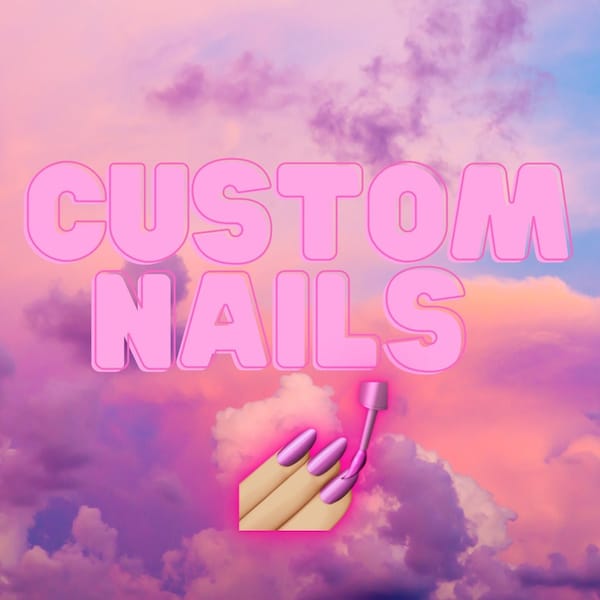 Custom Handmade Press On Nails