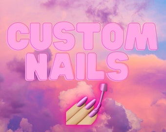 Custom Handmade Press On Nails