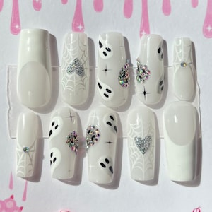 Ghost Luxury Press On Nails