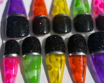 Lava Lamp Nails