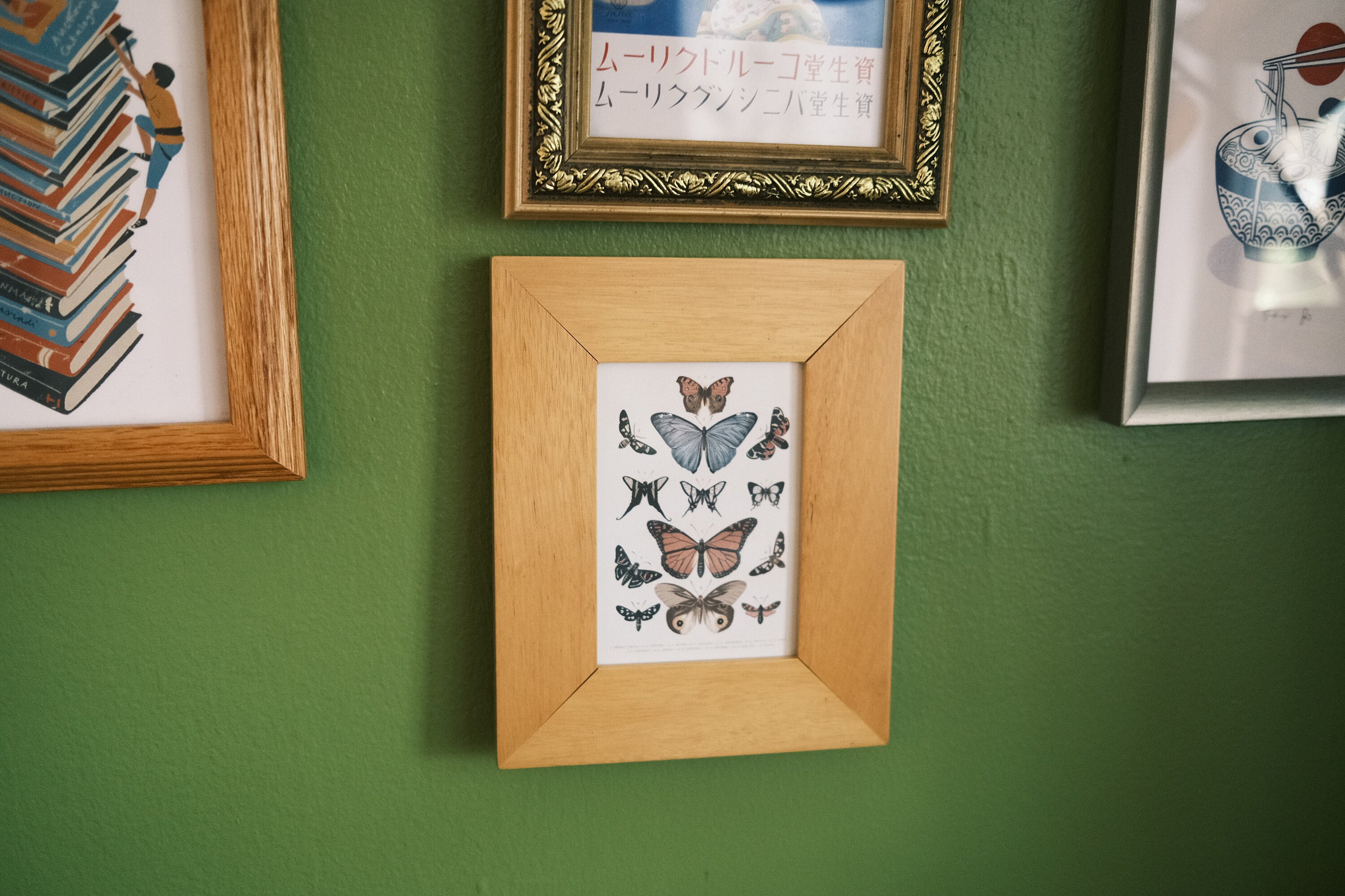 3.5x5 Teak Wood Picture Frame Etsy