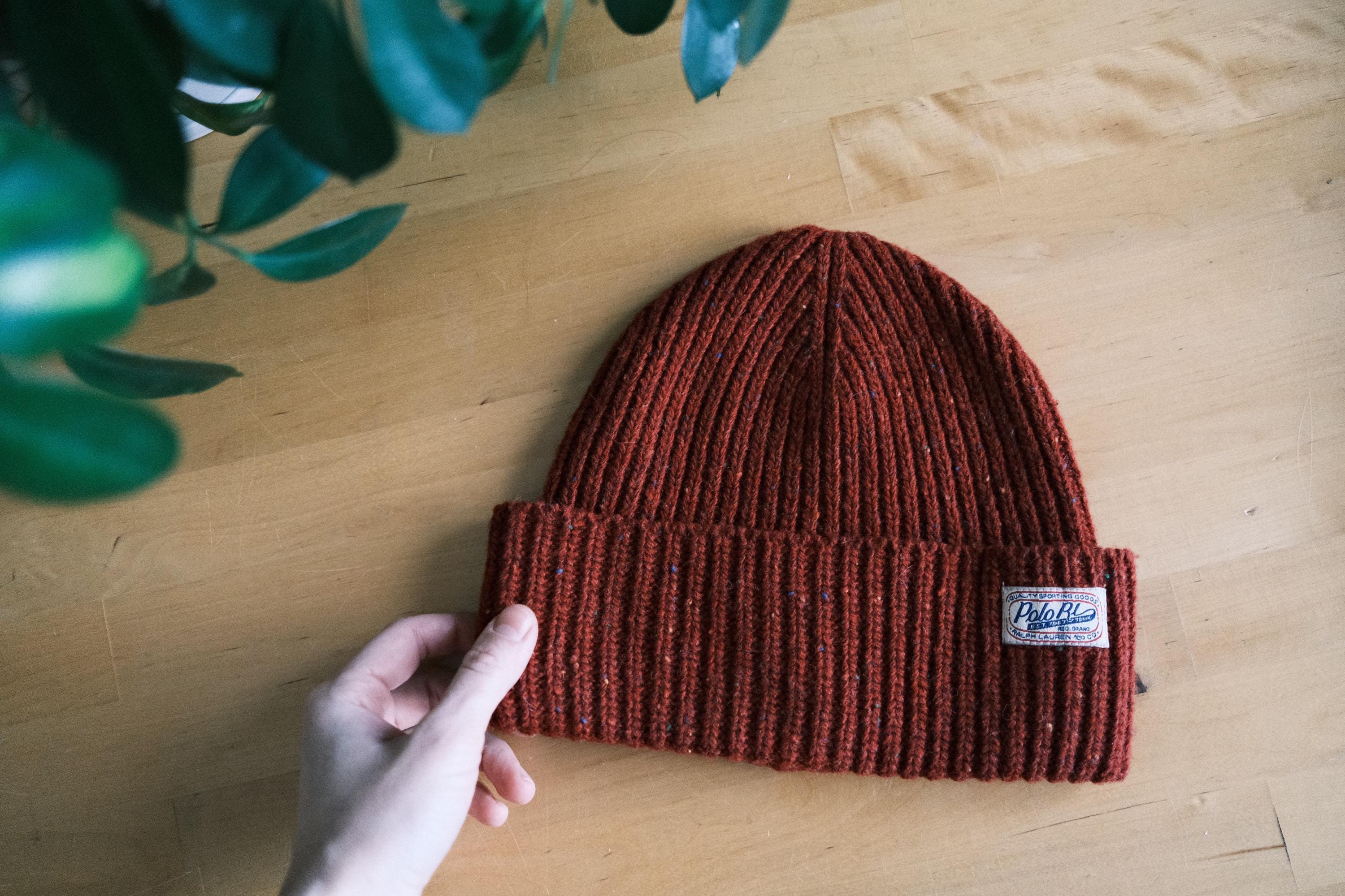 Polo by Ralph Lauren ビーニー 80s〜90s Vintage Polo Ralph Lauren Beanie - Etsy