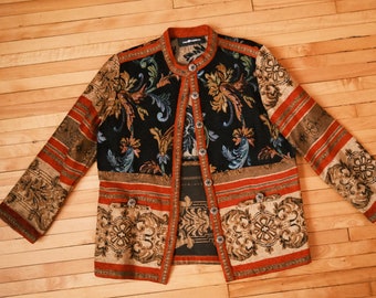 tapestry jacket new look