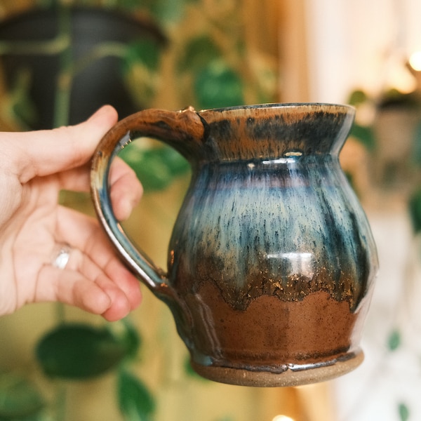 Drip Glaze Mug Etsy