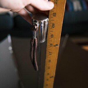 Paraguas compacto vintage Knirps – Fabricado en Taiwán – Paraguas de viaje clásico – 35 cm plegado imagen 15