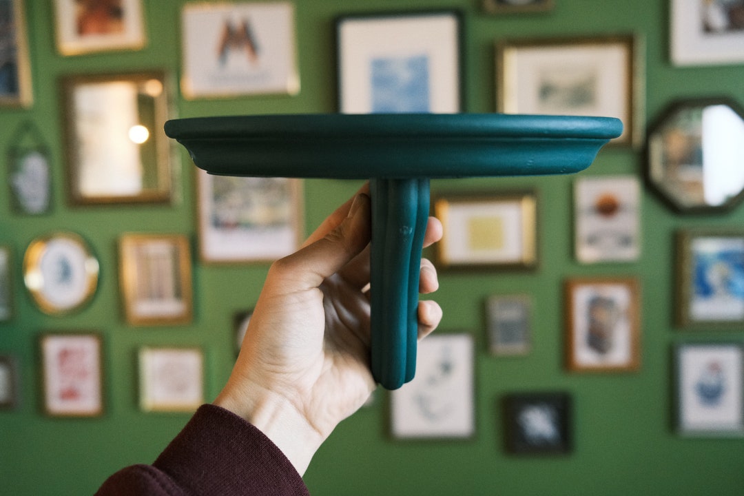 Vintage Small Accent Wall Shelf / Wood Small Wall Shelf Etsy