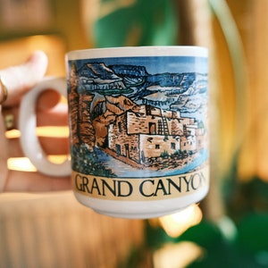 Vintage "Grand Canyon" Stoneware Mug / 14 fl oz