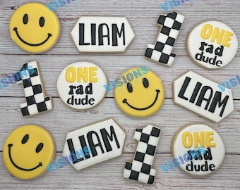 One rad dude cookies