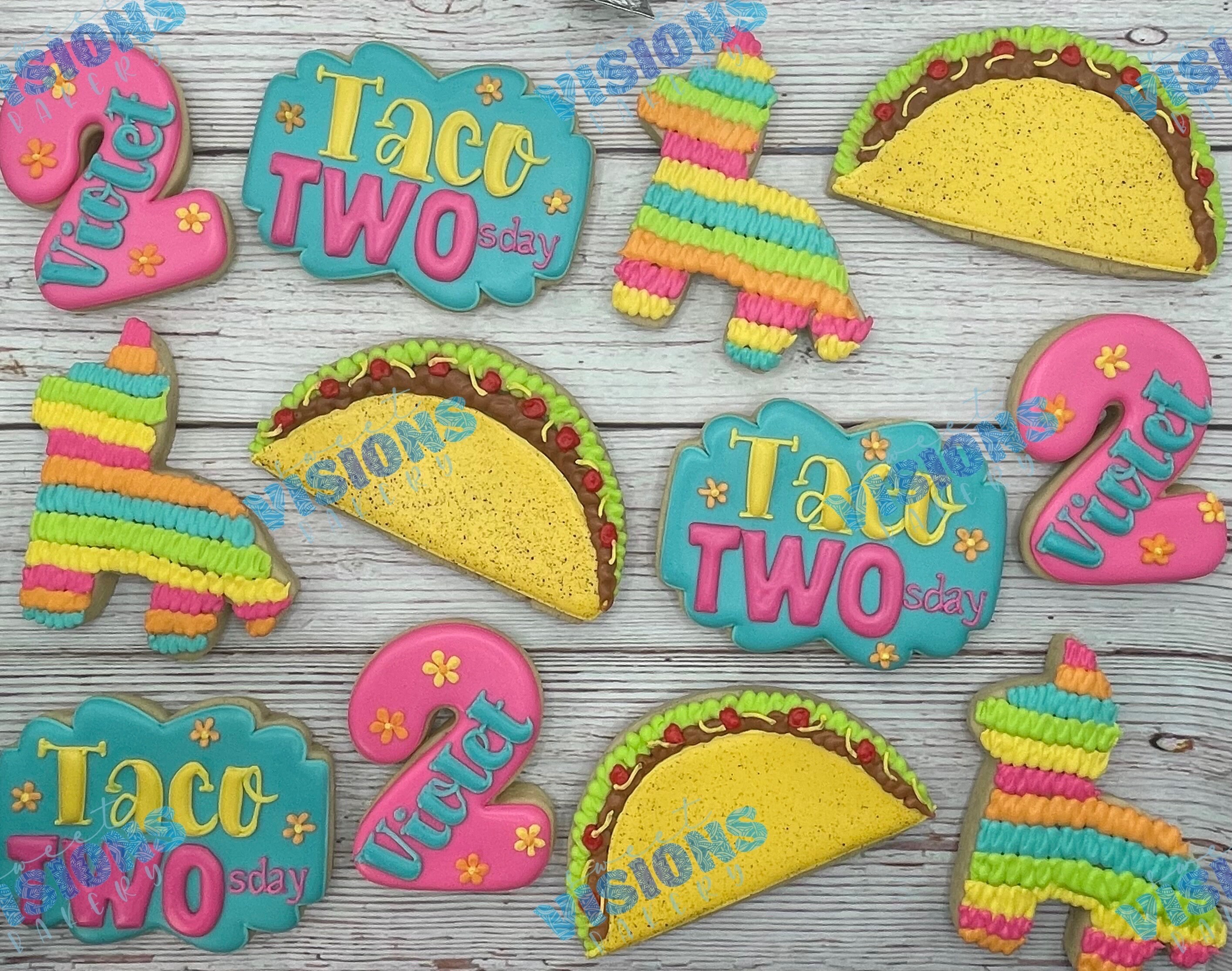 Taco Twosday Mini Color Packs: Personalized Crayon Sets for Kids Perfect  Party, Class, and Birthday Favors With a Fiesta Flair 