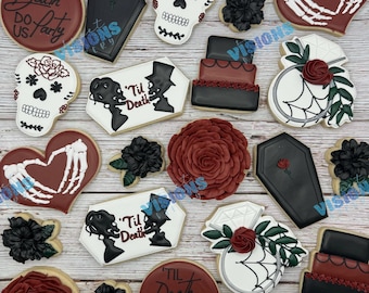 Til death Bach party cookies