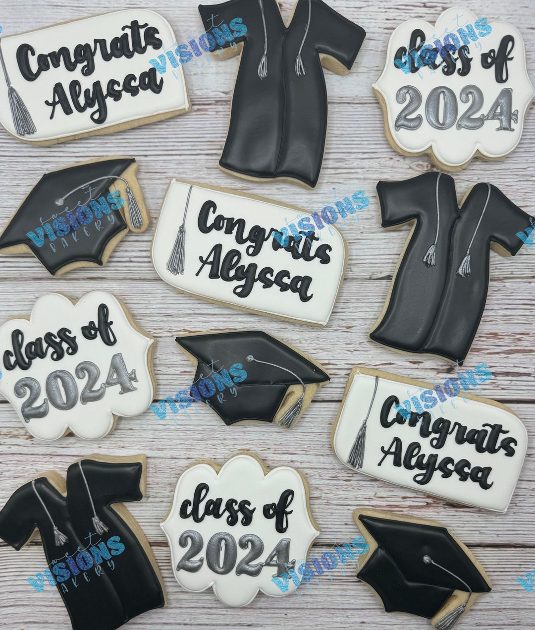 Grad Letters Cookies Grad Celebration Cookies - Etsy