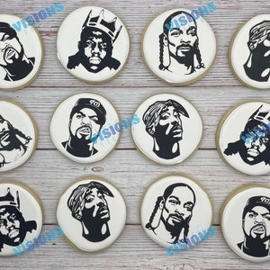 Hip hop artist cookies