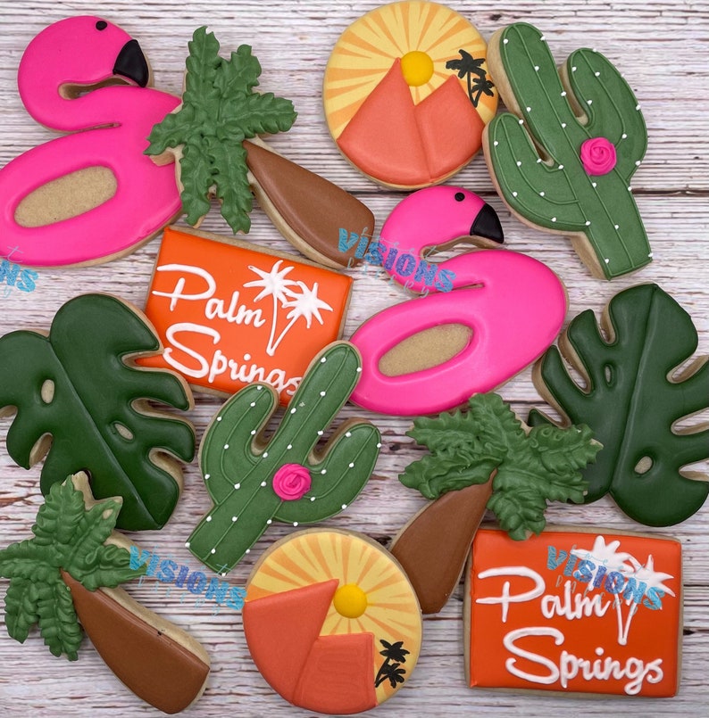 Palm Springs Cookies Etsy