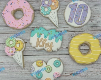 Doughnut cookies