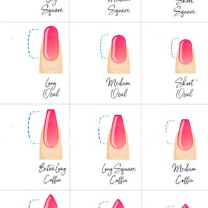 Press on Nails Coffin Red Flame Diamond Valentine Press on Nails Short Cute Press on Nails False Nails Birthday Press on Nails image 6