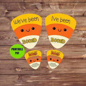 You've Been Booed Printables, Youve Been Booed Halloween Favor Tags, I ...