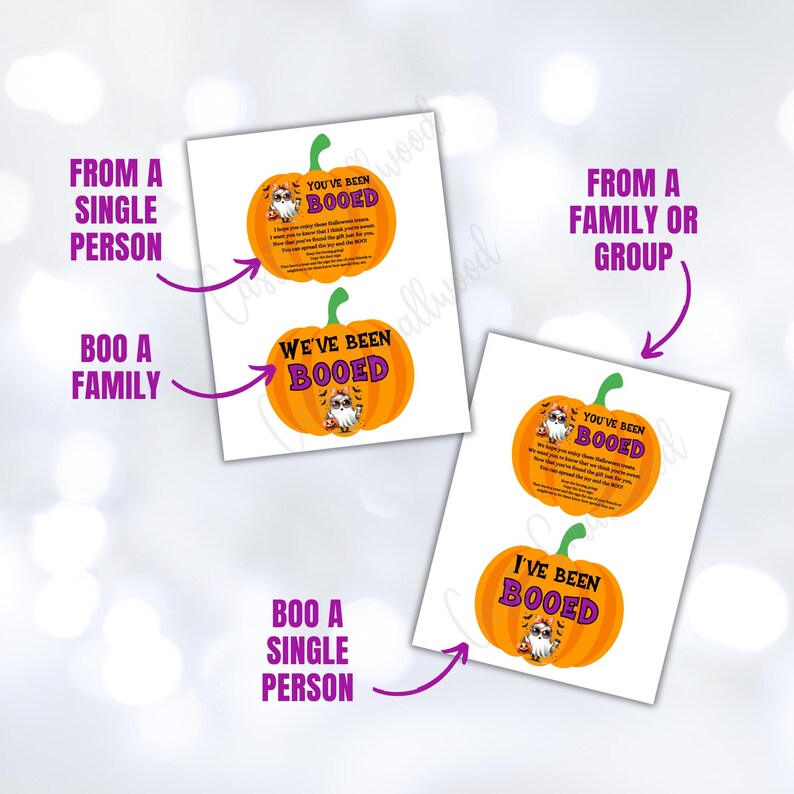 You've Been Booed Printables, Cute Ghost Youve Been Booed Halloween ...