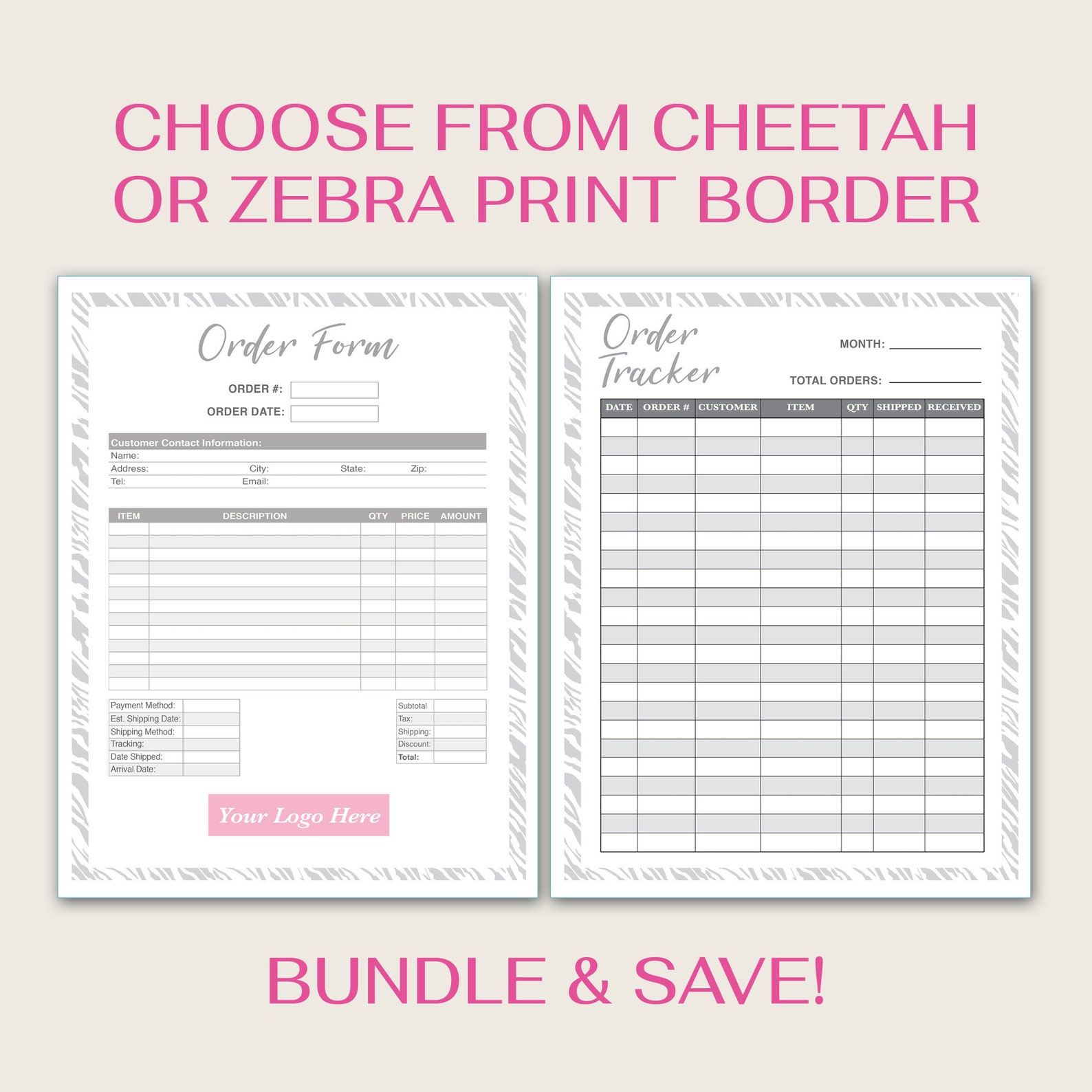 Order Form Book Order Status Order Form Template Printable Order Form ...