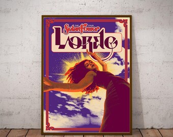 Lorde Album Cover Etsy