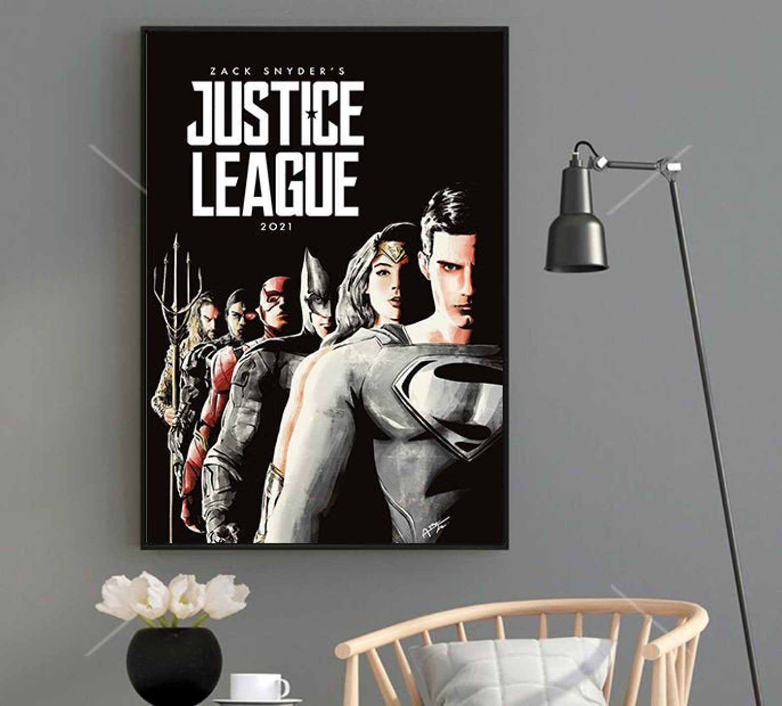 Zack Snyder's Justice League 11 Poster Etsy