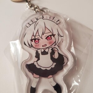 In Hand A Date With Death Maid Casper Mini Double Sided Keychain/ Charm ...