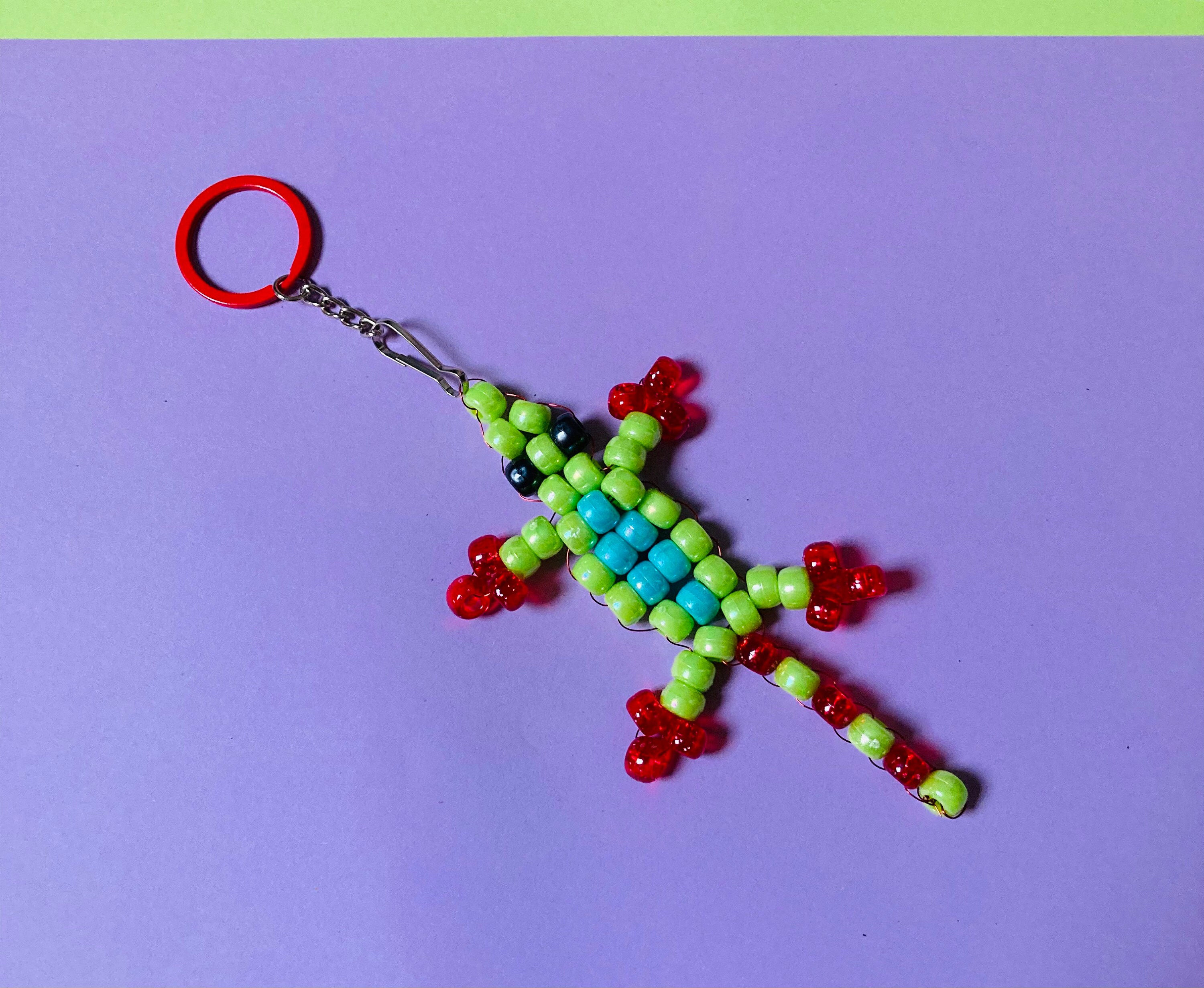 Gecko Fidget KeyChain Etsy