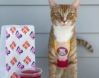 Drunkcat Donut Apron