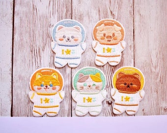 AstroPets Cute Embroidery Patches Collection