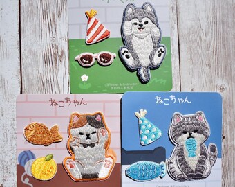 Pawrty Animals Cute Embroidery Patches Collection