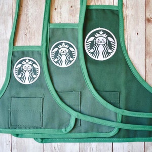 Meowbucks Apron Classic Green image 10