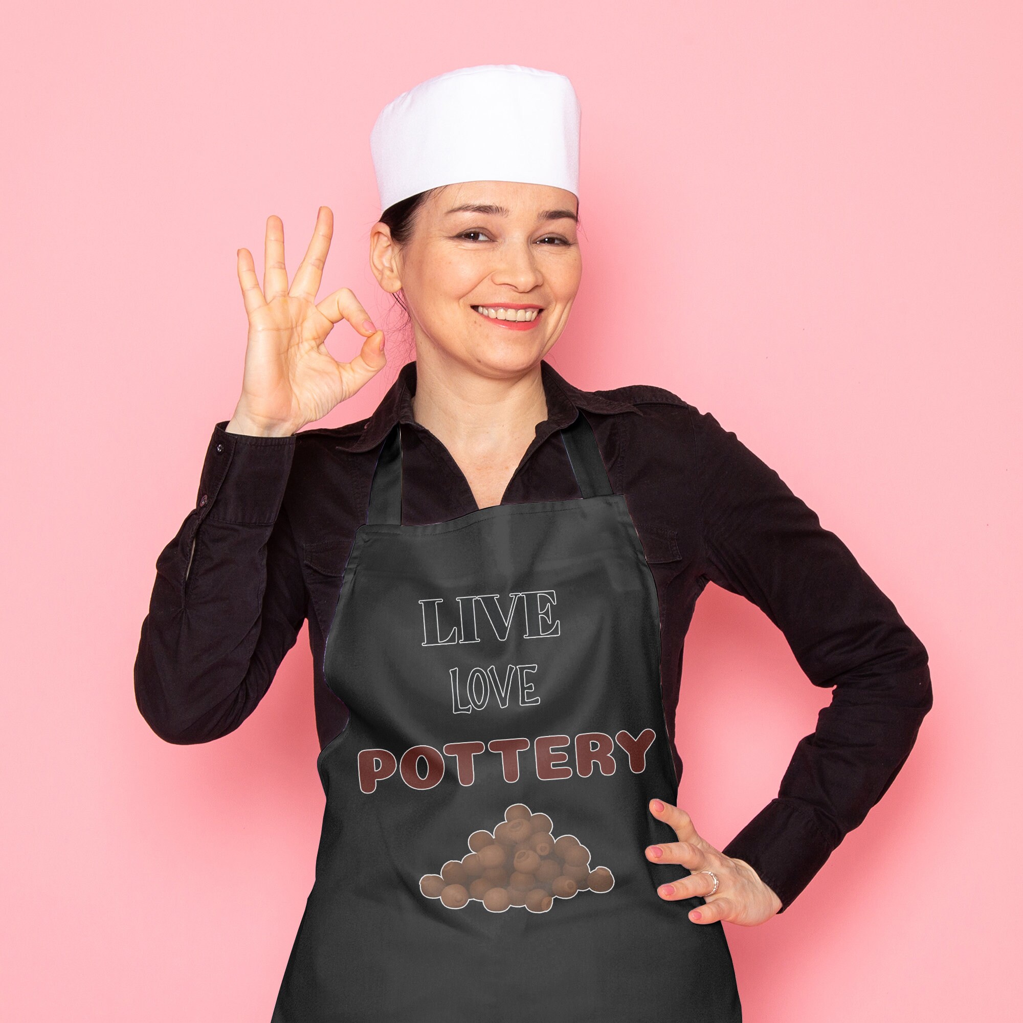 Made Love Pottery Apron Pottery Clay Apron Ceramic Apron Etsy