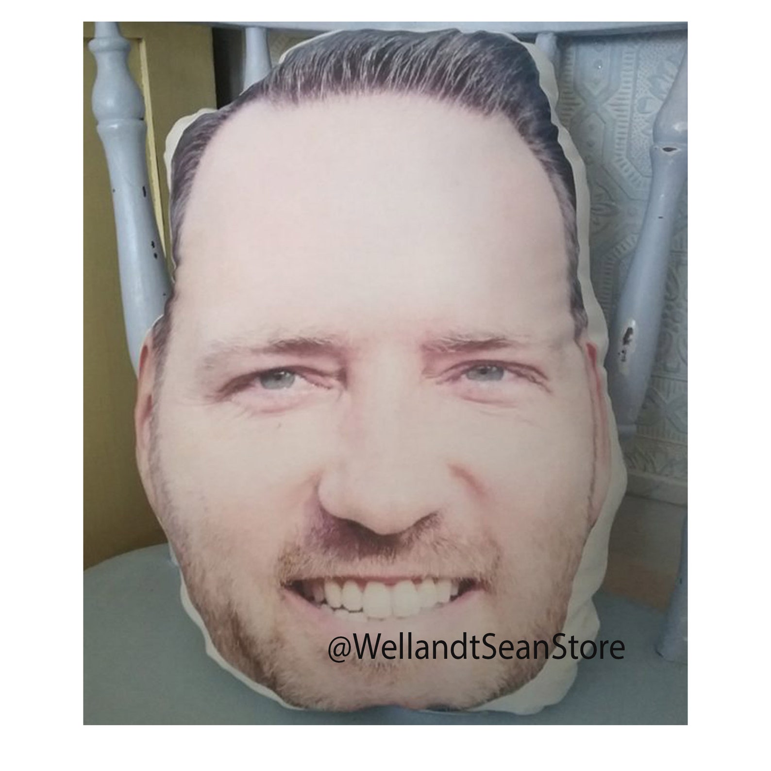 Custom Human Pillow Custom Face Pillow Personalized Head Etsy
